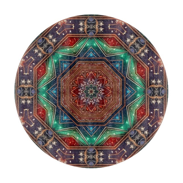 Red Green Decorative Cutting Board (Front)
