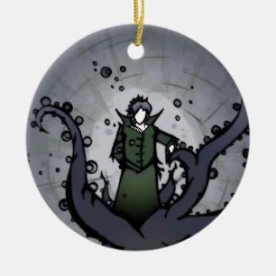 Red & Green Figure Dual Ornament