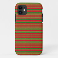 Red Green Gold Stripes