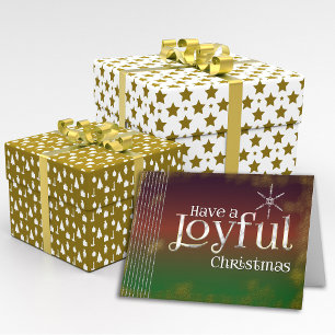Red Green Have a Joyful Christmas Holiday Card