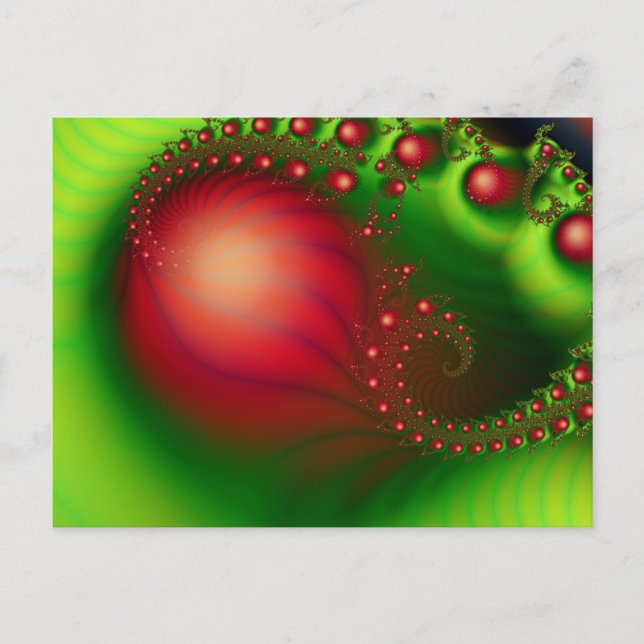 Red Green Holiday Abstract (Front)