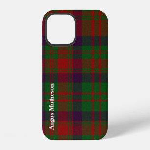 Red & Green Matheson Tartan Plaid iPhone 12 Case