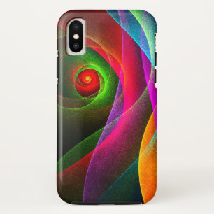 Red Green Orange Modern Abstract Art Pattern #22 Case-Mate iPhone Case