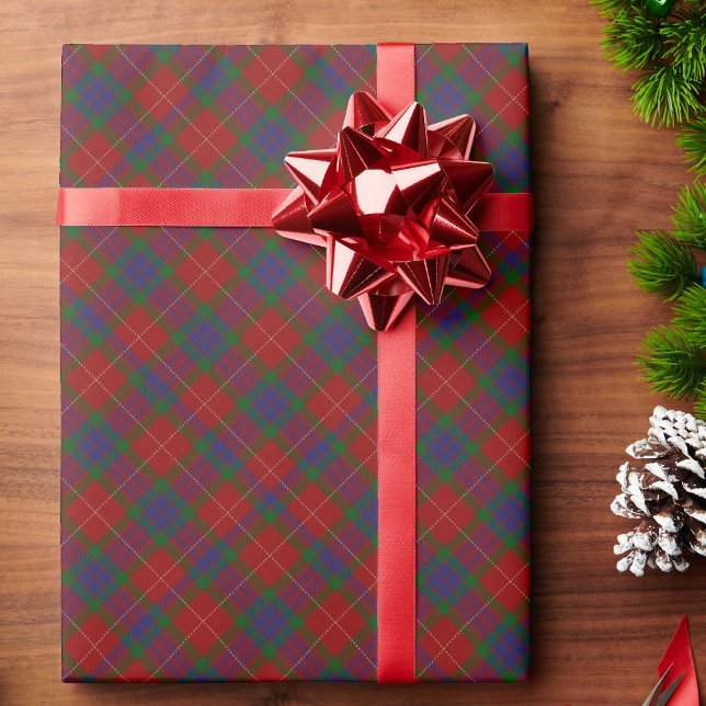 Red Green Plaid Christmas Wrapping Paper (Creator Uploaded)
