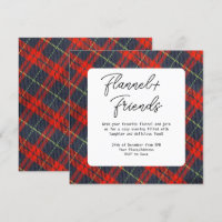 Red Green Plaid Flannel & Friends Christmas Party