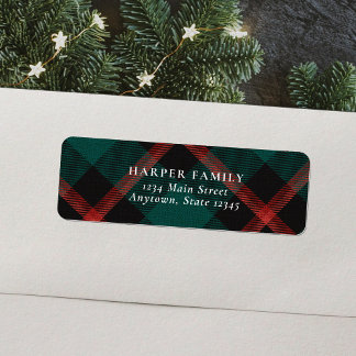 Red Green Plaid Tradition