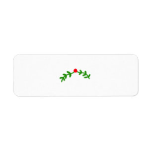 red green snowflakes text photo merry christmas