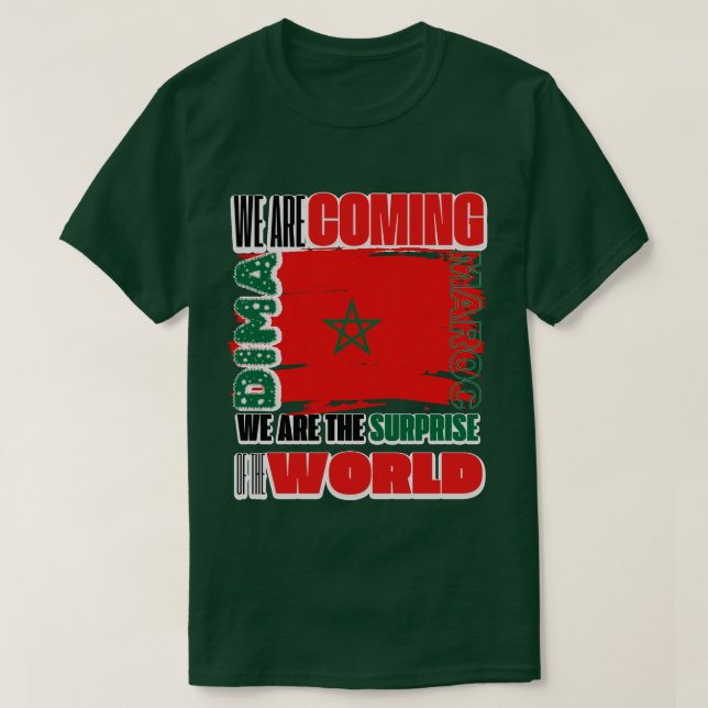 Red & Green Spirit T-Shirt (Design Front)