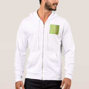 Red Green Square Men's Basic Hooded Sweatshirt