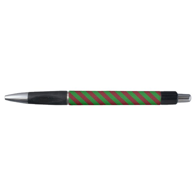 Red & Green Stripes Glitter (Front)