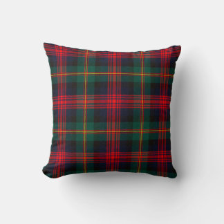 Red & Green Tartan Throw Pillow