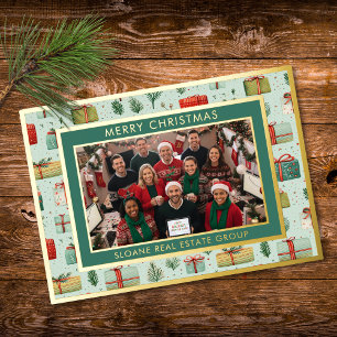 Red Green Whimsical Gifts Merry Christmas Photo