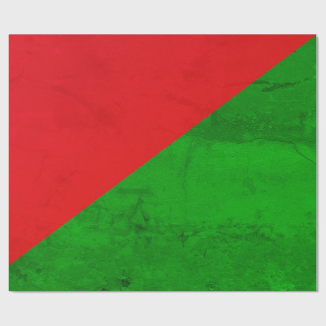 Red Green Wrapping Paper (Flat)