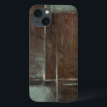 Red & Grey Brick Wall iPhone 13 Case<br><div class="desc">A lovely red and grey brick wall is depicted in this work by Ethan Harper. It could be the outside of a very old building or the inside of a rustic shower. No matter the subject, the colours and the painting style give the piece a very lifelike feeling. Get a...</div>