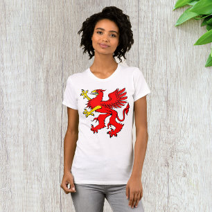 Red Griffin Women T-Shirt