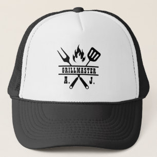 Red Grillmaster Utensil  Trucker Hat