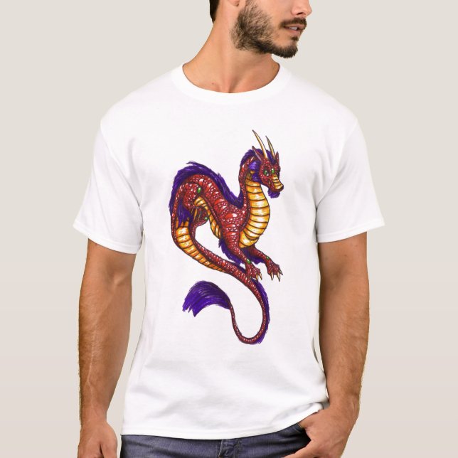 Red Grinning Dragon Shirt (Front)