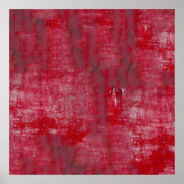 Red grunge textureabstract,ancient,art,background, poster (Front)