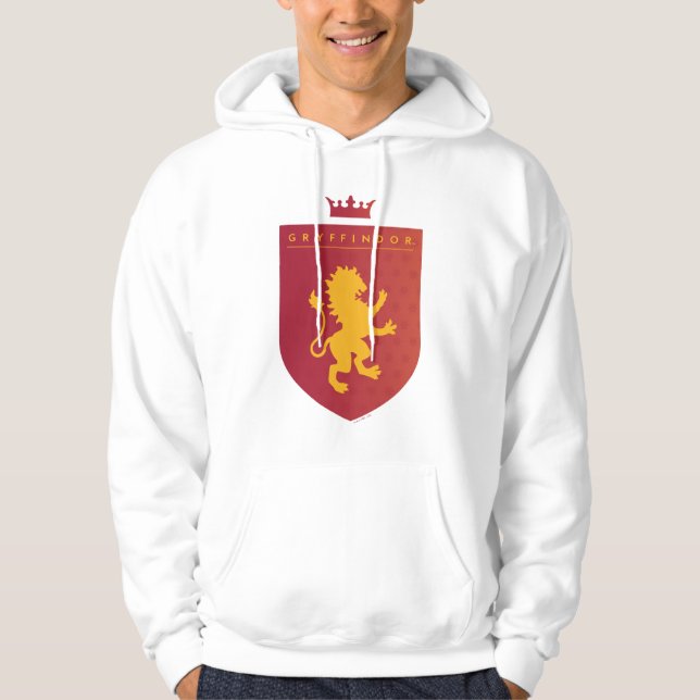 Red GRYFFINDOR™ Crowned Crest Hoodie (Front)