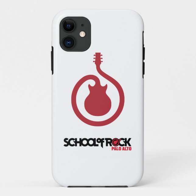 Red Guitar Case-Mate iPhone Case (Back)