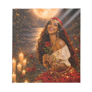 red gypsy notepad