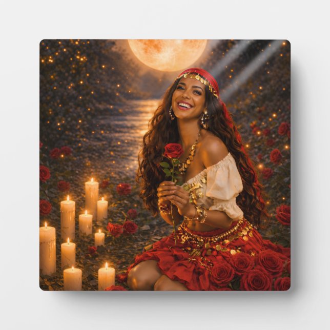 red gypsy  plaque (Front)