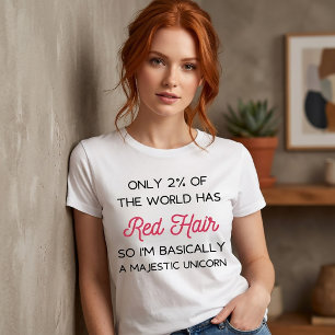 Red Hair Proud - Ginger Hair Redhead T-Shirt