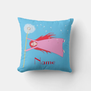 Red-haired Dandelion Girl Thunder_Cove Cushion