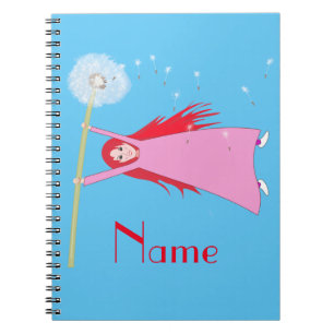 Red-haired Dandelion Girl Thunder_Cove Notebook