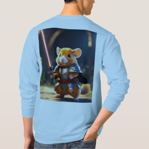 Red-Haired Hamster Swordsman: Unreal  3D Render T-Shirt