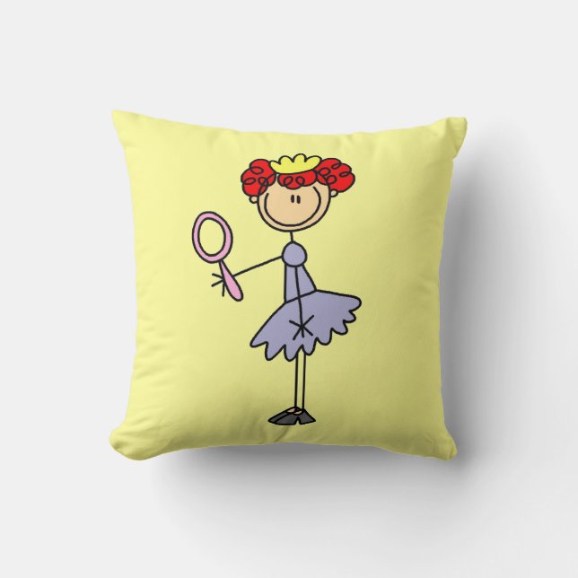 Red Haired Princess Cushion (Front)