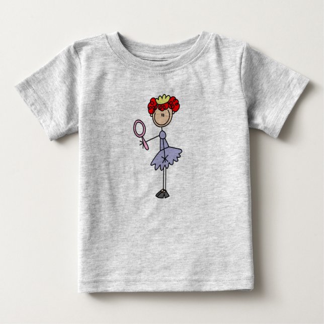 Red Haired Princess Shirt (Front)