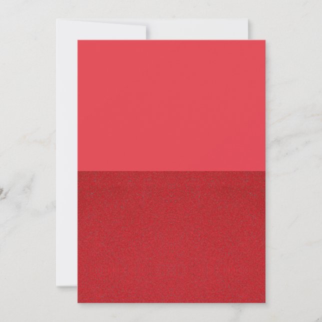 Red Half-Texture Thank You Card – Custom Bulk (Front)
