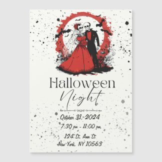 Red Halloween Invitation