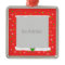 Red Happy Holiday Snowflakes (photo frame)