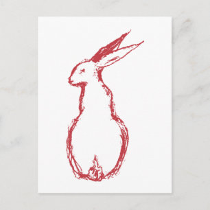 Red Hare Postcard