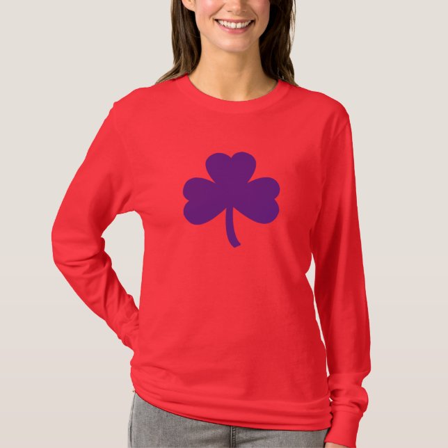 Red Hat Clover T-Shirt (Front)