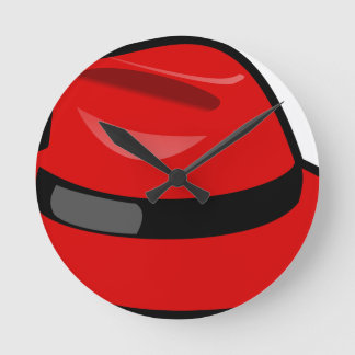 Red Hat Fedora Round Clock