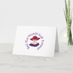 Red Hat Friends Card