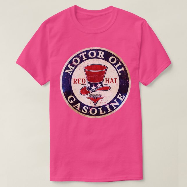 Red Hat Gasoline T-Shirt (Design Front)