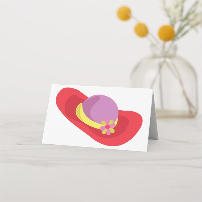 Red Hat Place Card (Front)
