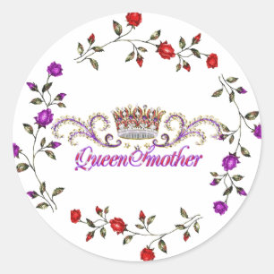 red hat queen sticker