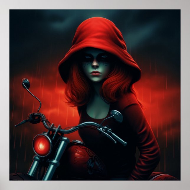 Red hat rocky poster (Front)