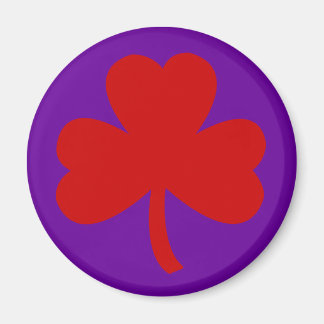 Red Hat Shamrock Magnet
