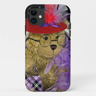 Red Hat Teddy Bear Case-Mate iPhone Case