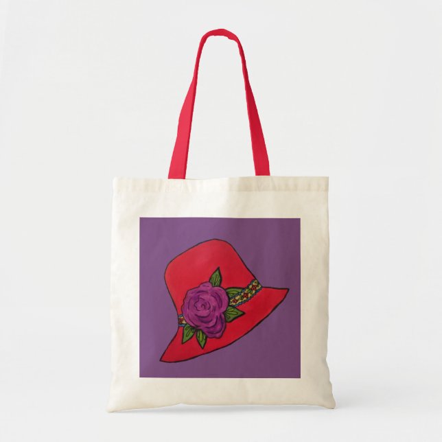 Red Hat Tote Bag (Front)