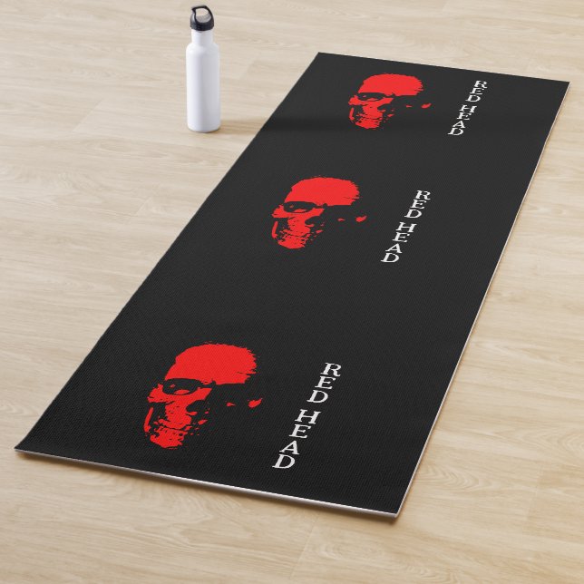 Red Head Yoga Mat (In Situ)