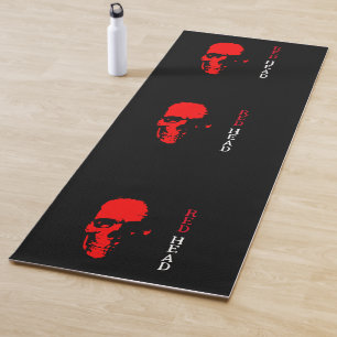 Red Head Yoga Mat