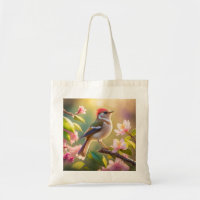 Red Headed Buff Chested Warbler Fantasy Bird