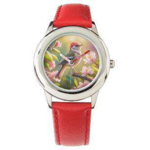 Red Headed Buff Chested Warbler Fantasy Bird Watch